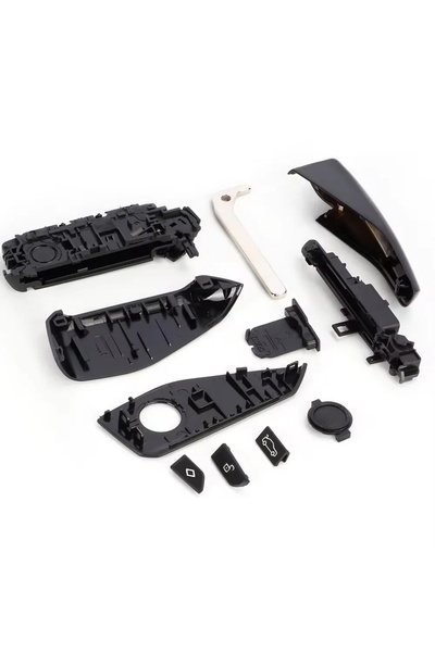 TECHSTAR Carcasă cheie auto BMW M Style, compatibilă cu BMW i7, X7 G07 LCI, iX I20, X1 U11, Seria 7