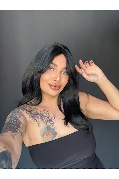 Suzan Peruk Gerçek Saç dokusunda Fiber Medikal Peruk.Ense kısmında ayarlama k...