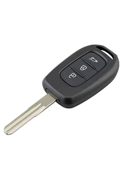 TECHSTAR Carcasă cheie auto cu 3 butoane pentru Dacia Logan, Sandero, Duster, Dokker – compatibilă 2016+