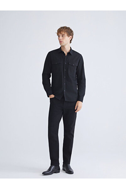 LC Waikiki Shining Store'dan Işıltılı Seçimler | Regular Fit Uzun Kollu Erkek Jean Gömlek