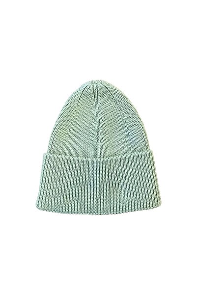 Akın Trend Unisex woven knit beanie - light green