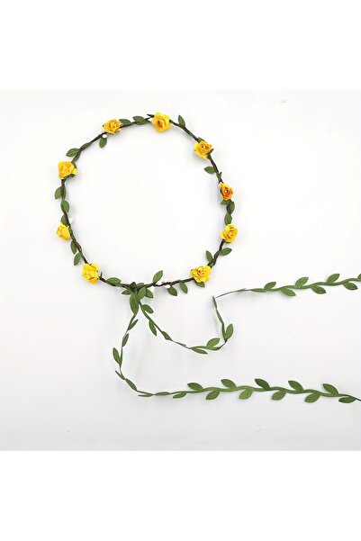 Fiyonks Atölye تاج بتصميم خاص على شكل زهرة |   إكسسوارات وصيفة العروس والحناء...