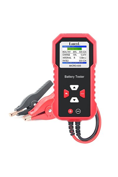 Lancol Tester de baterii auto MICRO-500, verificare rapidă 12V plumb-acid și ...