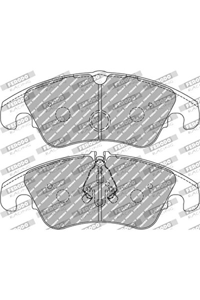 FERODO Plăcuțe de frână RACING FCP4044H