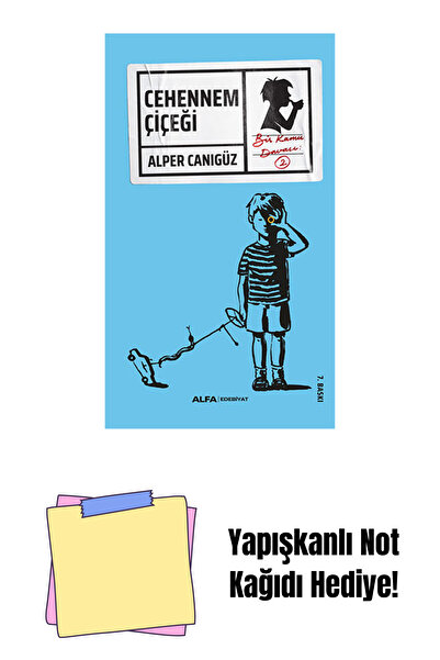 Alfa Yayınları زهرة الجحيم + ورق ملاحظات لاصق