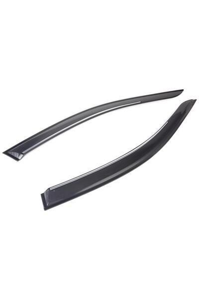 ClimAir Set 2 paravanturi auto fumurii CLI0033912, montare față, compatibile cu Audi Q7, model 201