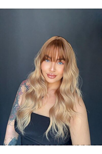 Suzan Peruk Gerçek Saç dokusunda Fiber Medikal Peruk.Ense kısmında ayarlama k...