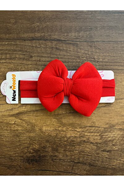 Newworld baby Yenidoğan Kız Bebek 1 Adet Kalp Çiçek Bone Bandana Şapka Başlık Fiyonklu Kurdeleli Saç Bandı Toka