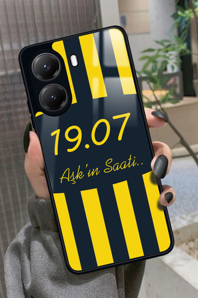 Snacase Xiaomi Poco X7 Pro Uyumlu 1907 Yazılı Glossy Premium Kılıf