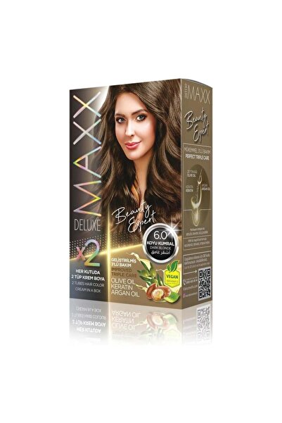 MAXX DELUXE MAXX - ماكس صبغة شعر (اشقر غامق ”6.0”)