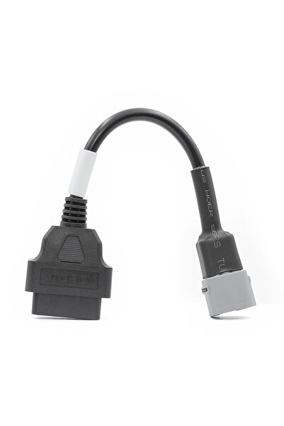 TECHSTAR Cablu adaptor de diagnosticare OBD2 de la 6 pini la 16 pini pentru m...