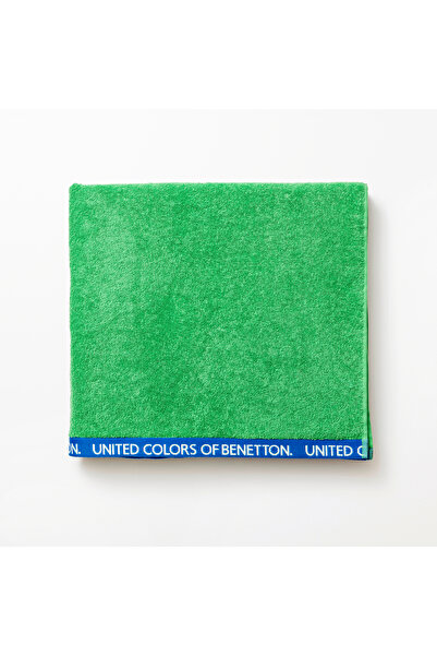 Benetton Beach Towel Unisex Green 90 X 165 cm