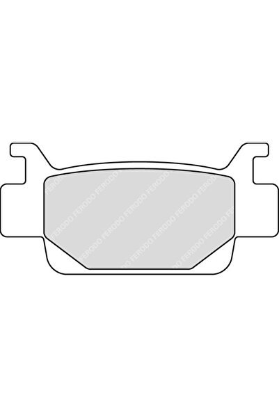 FERODO Set plăcuțe frână sinterizate off-road moto FDB2195SG - Racing, compat...