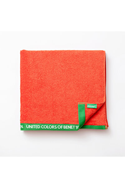 Benetton Beach Towel Unisex Red 90 X 165 cm