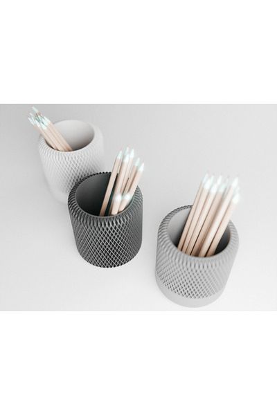 Macco Modern Japandi Pen Holder Set of 3