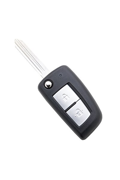 TECHSTAR Carcasă cheie cu 2 butoane, tip cuțit, compatibilă cu Nissan Juke, Micra, Qashqai, X-Trail,
