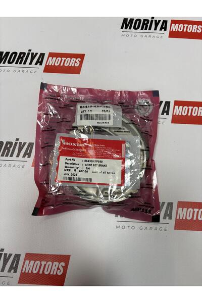 Honda ACTİVA S PCX DİO ORJİNAL ARKA FREN BALATASI
