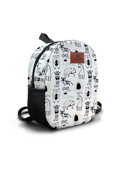 Kokopatik Cartoon Animals Pattern Medium Size Nursery Bag