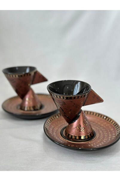 Fathy Mahmoud Egypt Couple 2'li Kahve Fincan Takımı