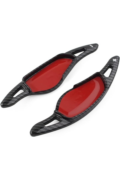 TECHSTAR Set extensie padele schimbător volan, compatibil cu BMW Seria 3 G20, Seria 5 G30, Seria 6
