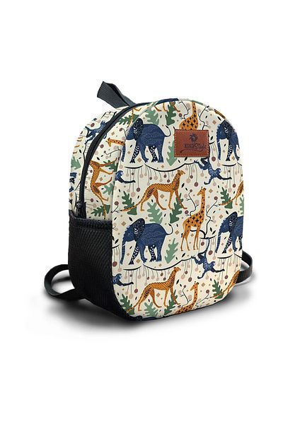 Kokopatik Moving Forest Pattern Medium Size Nursery Bag