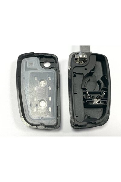 TECHSTAR Carcasă cheie cu 2 butoane, tip cuțit, compatibilă cu Nissan Juke, Micra, Qashqai, X-Trail,