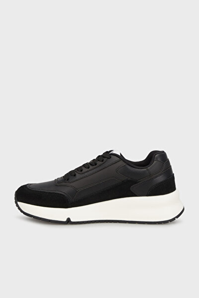 Armani Exchange Logolu Süet Detaylı Kalın Taban Sneaker Ayakkabı Erkek AYAKKABI XM001718 AF17544 UC0