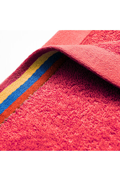 Benetton Beach Towel Unisex Red 70 X 140 cm