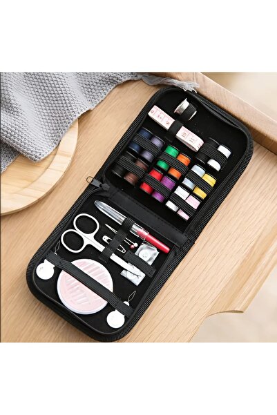 hitteknoloji Çantalı Dikiş Seti | Seyahat ve Ev Kullanımı İçin Portatif Dikiş Kiti