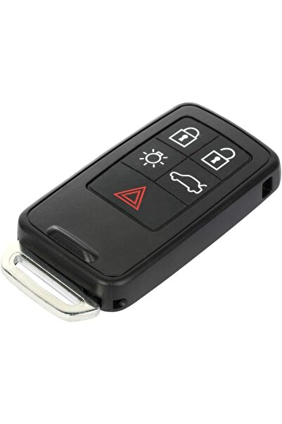 TECHSTAR Carcasă cheie auto cu 5 butoane, compatibilă cu Volvo XC60 XC90 S60 V60 V90