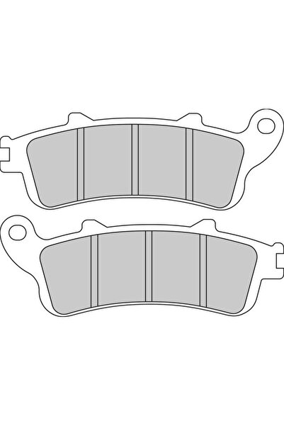FERODO Set Plăcuțe Frână Organice Moto FDB2075P - Racing, compatibile cu Hond...