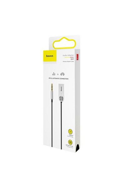 Baseus BASEUS Bluetooth audio adapter, 3.5 mm jack, USB power supply, black color