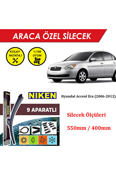 MeyZone Hyundai Accent Era Ön Cam Silecek Takımı (2006-2012)