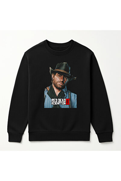 MAGORS ARTHUR MORGAN RED DEAD REDEMPTION HI PRINT DE ÎNALTĂ CALITATE UNISEX BUMBAC