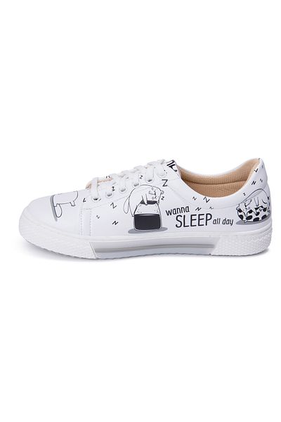 MUMKA Sleepy Cat Sneakers
