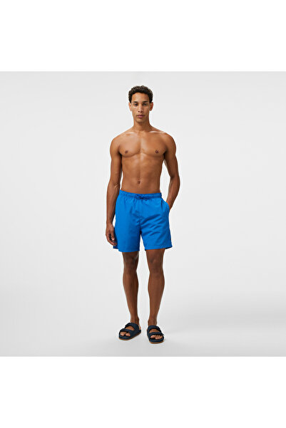 Nautica Erkek Mavi Regular Fit Suda Renk Değiştiren Deniz Şortu