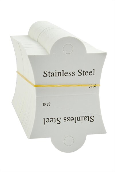 Ronanna Steel Written Oval Bracelet Card 200 Pieces