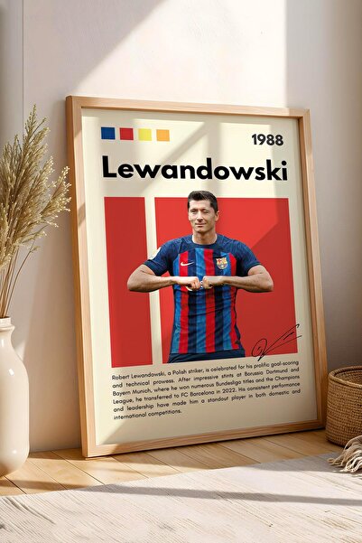 Saturn Pictură înrămată Robert Lewandowski - Pictură decorativă cu poster de ...