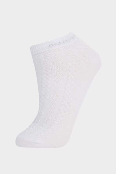 DeFacto Girl's 5-Piece Cotton Booties Socks F9499A8Ns