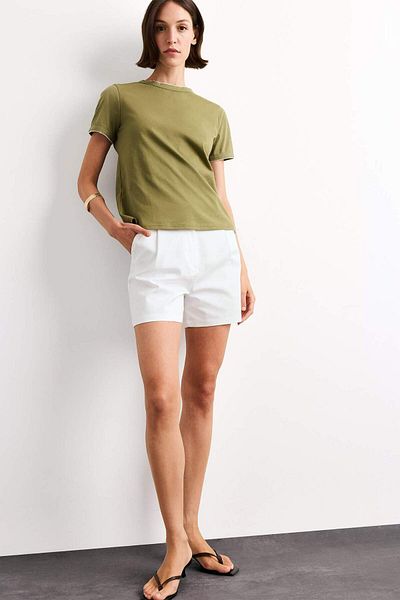 DeFacto Crew Neck Short Sleeve T-Shirt F8994Ax25Sm