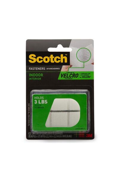 3M Scotch Indoor Fasteners (2.2 x 2.2 cm, 12 pcs)