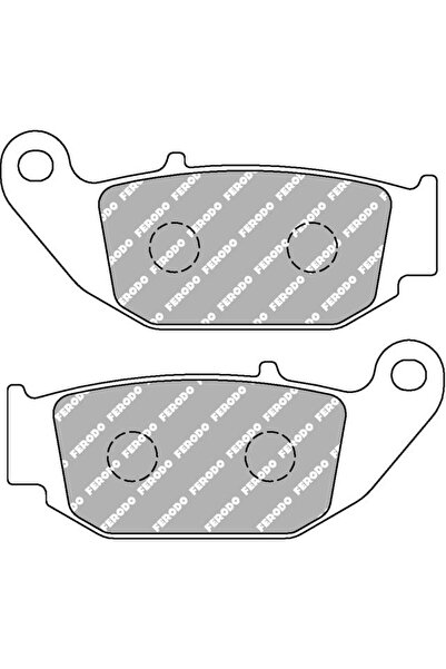 FERODO Set Plăcuțe Frână Organice Moto FDB2275P - Racing pentru Honda și Suzuki