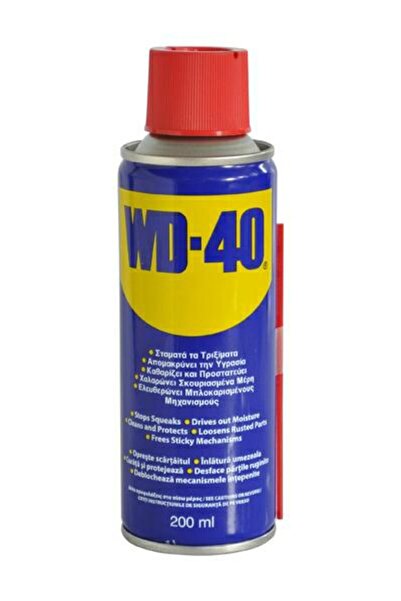 WD-40 Lubrifiant universal WD-40, spray de 200 ml, fără silicon