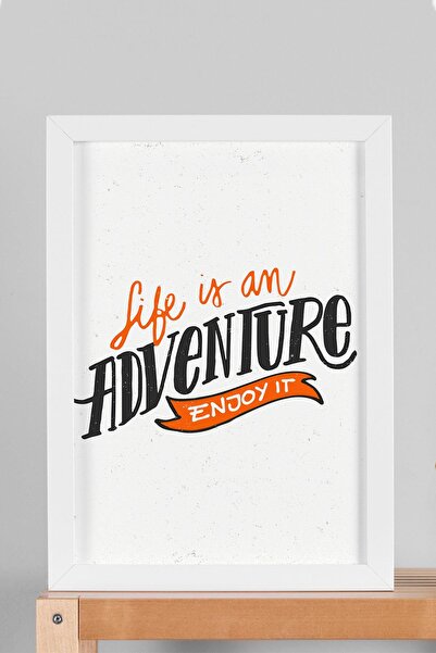 Saturn Η ζωή είναι μια περιπέτεια Απολαύστε το ζωγραφικό με κορνίζα - Η ζωή ε...