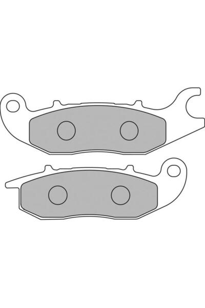 FERODO Set Plăcuțe Frână Organice Moto FDB2169P - Racing, compatibil Honda CB...