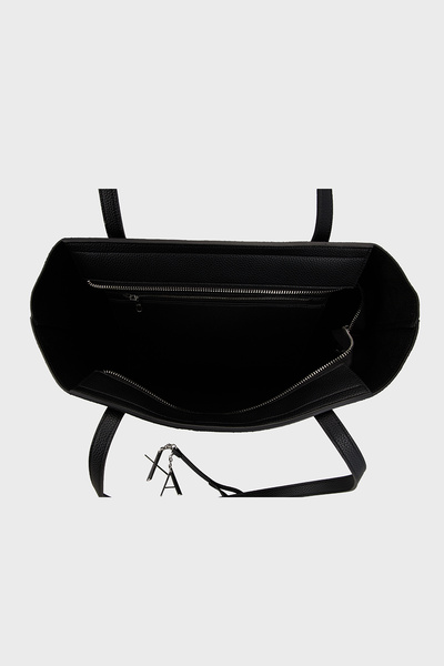 Armani Exchange Jacquard Logo Printed Double Grip Handle Large Bag Bag Xw002121 Af19298 Uc001