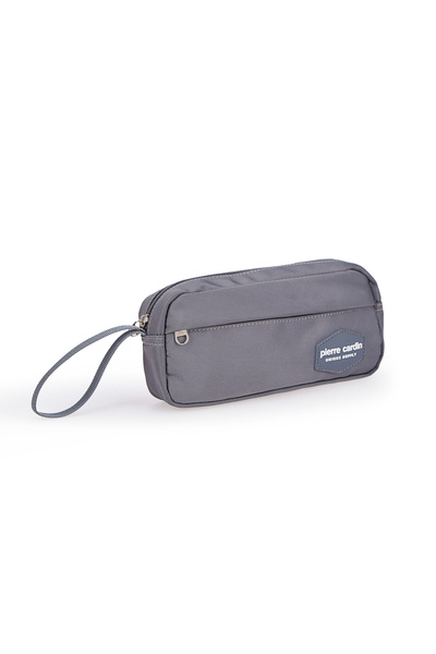 Pierre Cardin Pencil Bag Oval Gray 03Pcklm3008.Gr