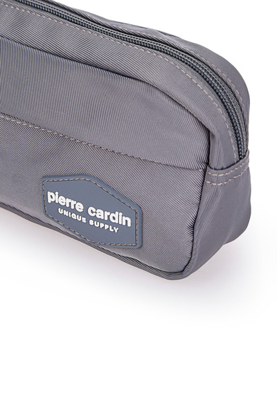 Pierre Cardin Pencil Bag Oval Gray 03Pcklm3008.Gr
