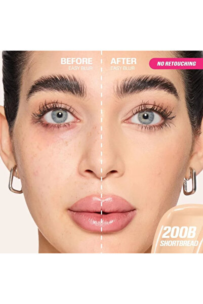 Huda Beauty هدى بيوتي كريم اساس ايزي بلور - شورتبريد 200B