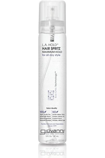 Giovanni L.A. Hold Hair Spritz - Maximum Hold Styling Spray, 5 oz